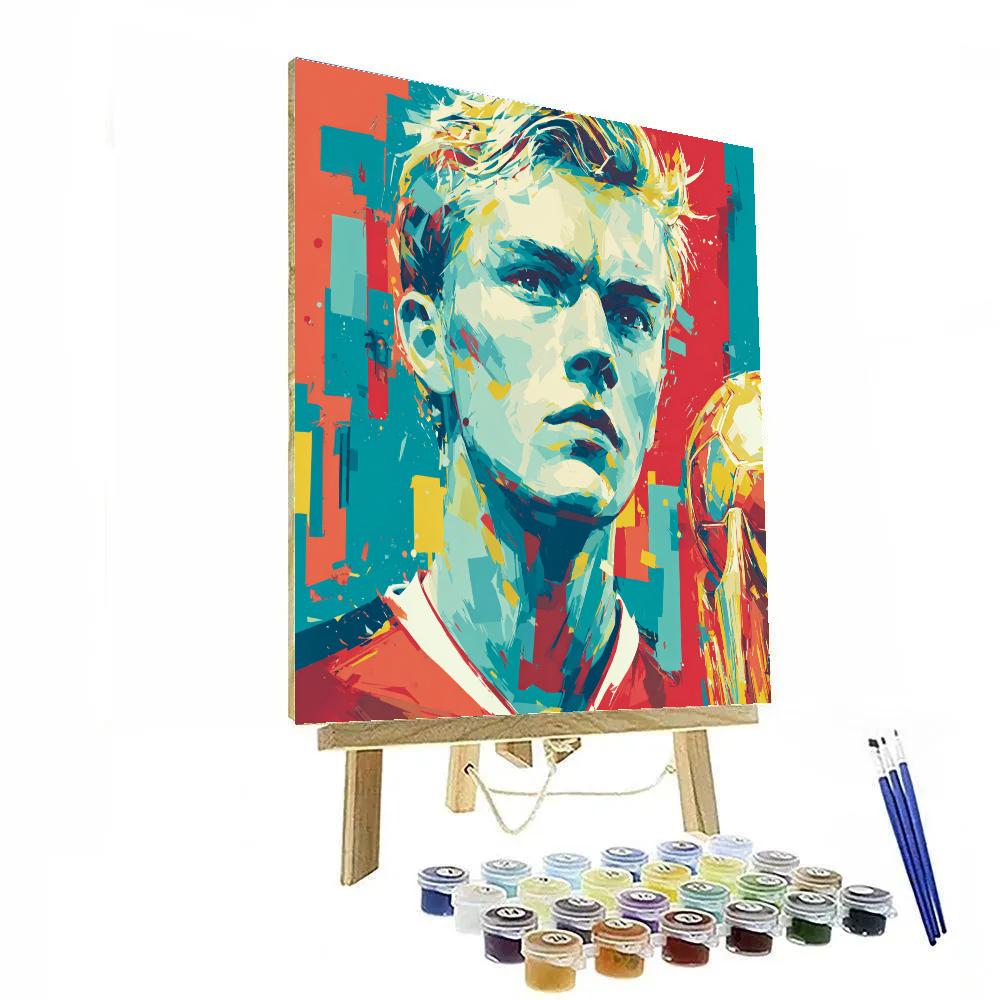 Fifa 2026 Haaland Ice - DIY Painting By Numbers Kit