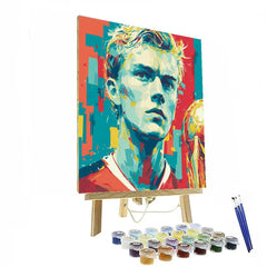 Fifa 2026 Haaland Ice - DIY Painting By Numbers Kit