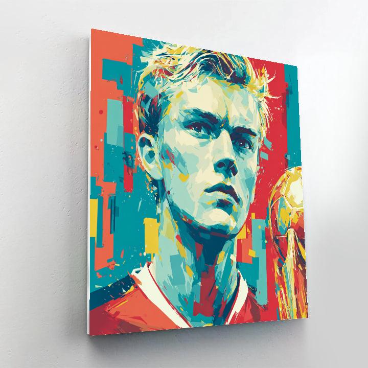 Fifa 2026 Haaland Ice - DIY Painting By Numbers Kit