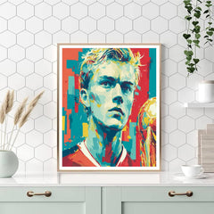 Fifa 2026 Haaland Ice - DIY Painting By Numbers Kit