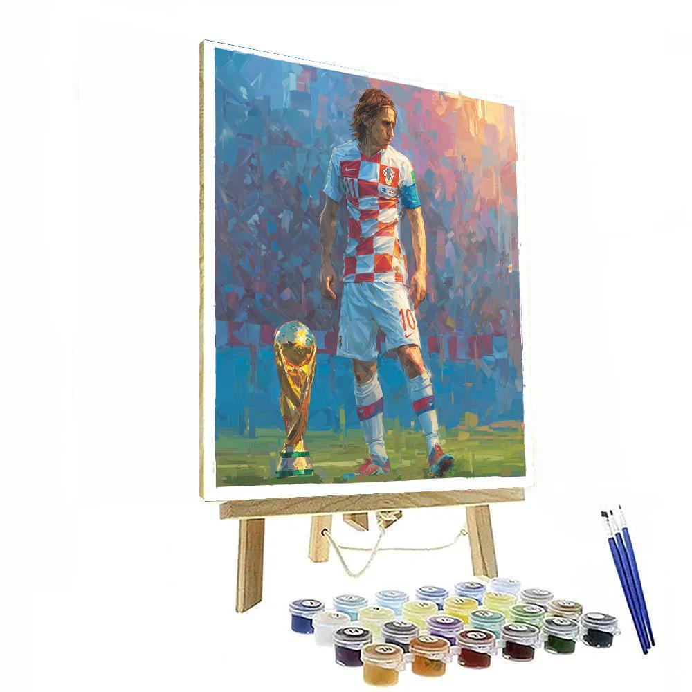 Fifa 2026 Modrić Legacy - DIY Painting By Numbers Kit