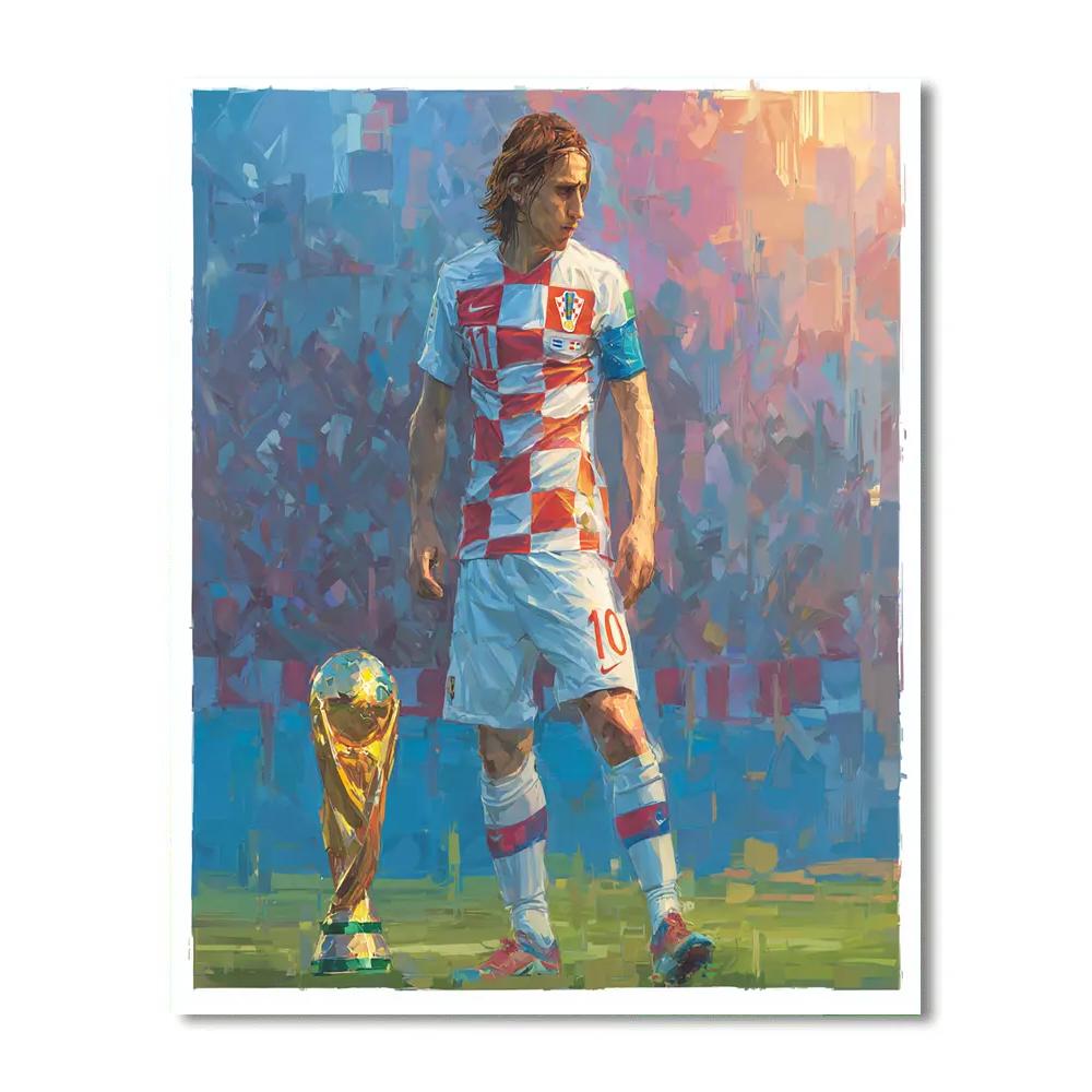 Fifa 2026 Modrić Legacy - DIY Painting By Numbers Kit