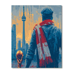 Toronto Fifa 2026 Glow - DIY Painting By Numbers Kit