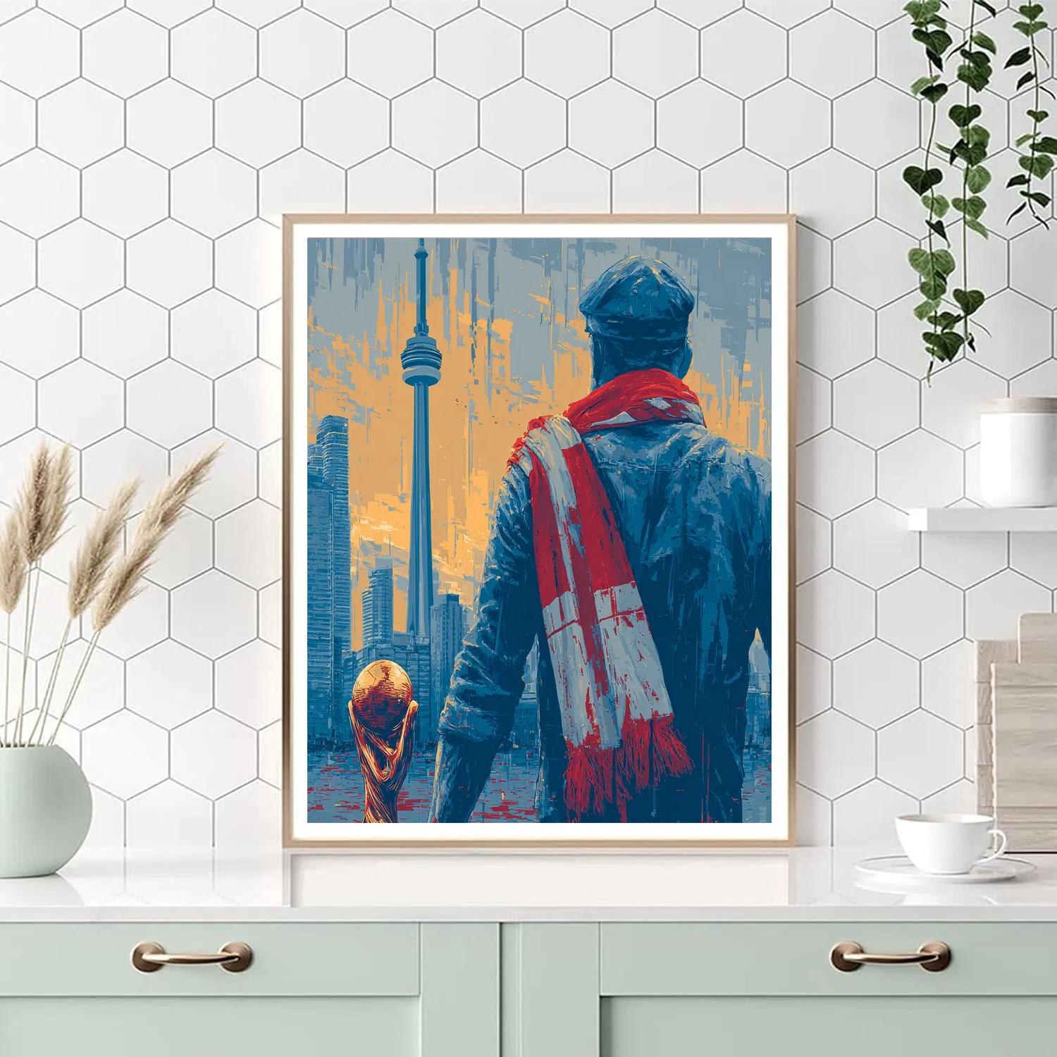 Toronto Fifa 2026 Glow - DIY Painting By Numbers Kit