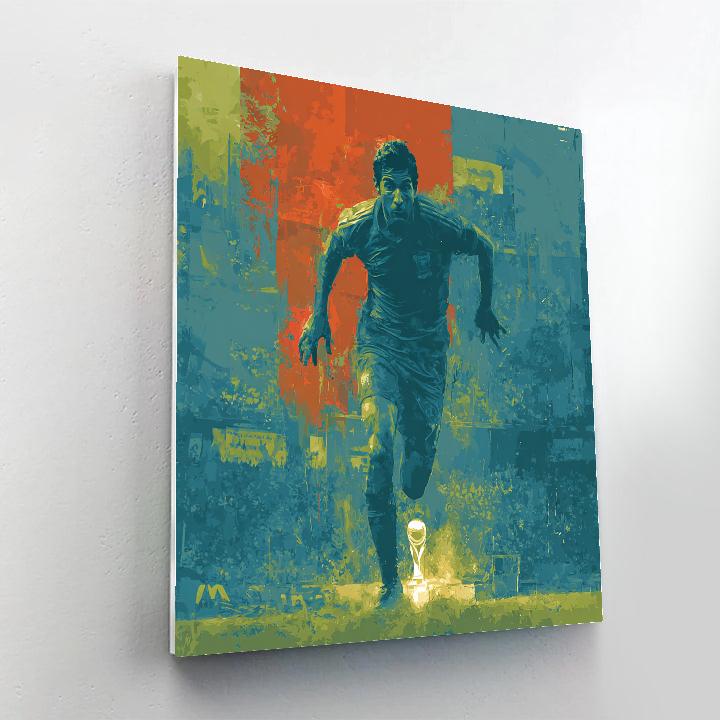 Morocco Fifa 2026 Atlas - DIY Painting By Numbers Kit