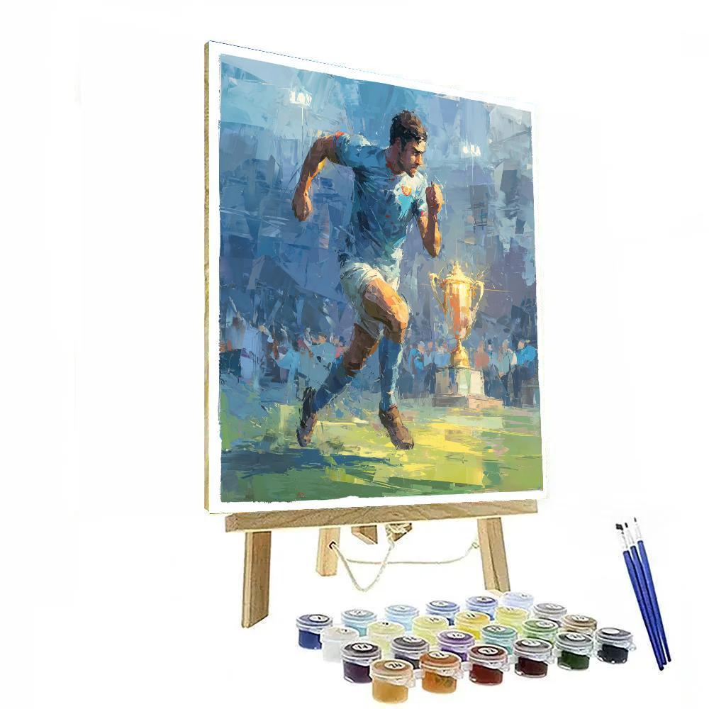 Uzbekistan Fifa 2026 Dawn - DIY Painting By Numbers Kit
