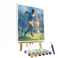 Uzbekistan Fifa 2026 Dawn - DIY Painting By Numbers Kit