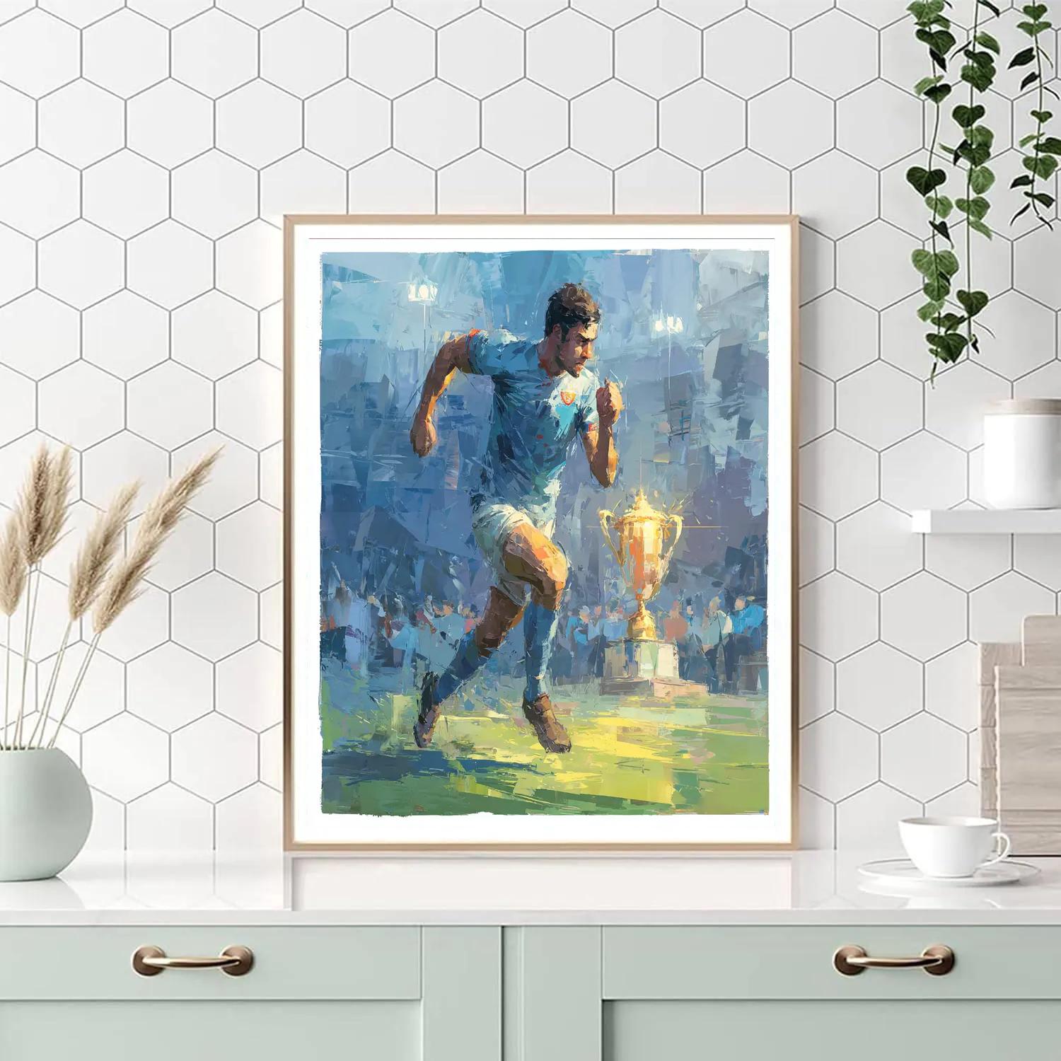 Uzbekistan Fifa 2026 Dawn - DIY Painting By Numbers Kit