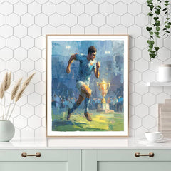 Uzbekistan Fifa 2026 Dawn - DIY Painting By Numbers Kit