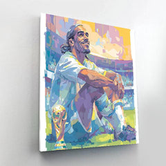 Ronaldinho Fifa 2026 Joy - DIY Painting By Numbers Kit