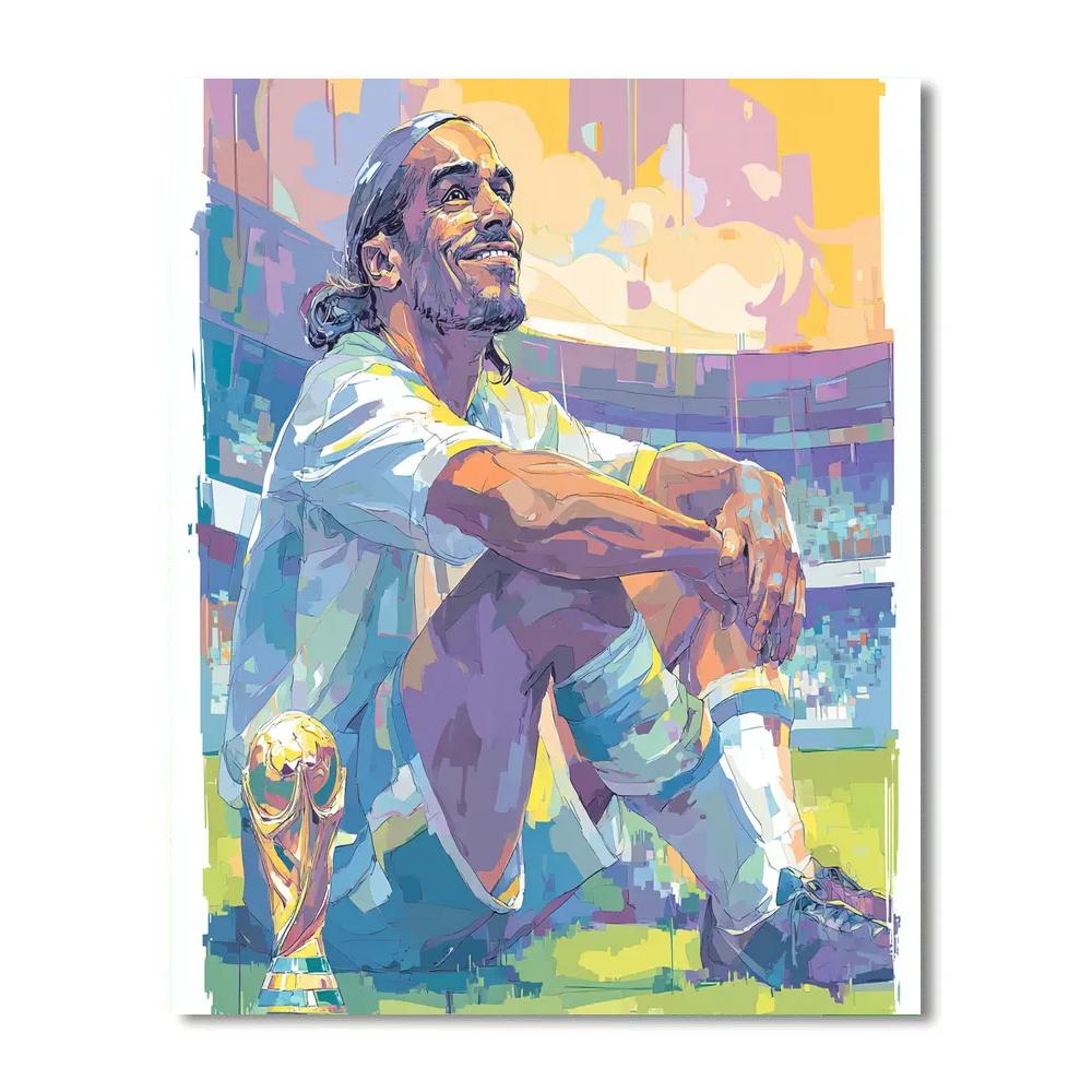 Ronaldinho Fifa 2026 Joy - DIY Painting By Numbers Kit