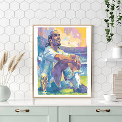 Ronaldinho Fifa 2026 Joy - DIY Painting By Numbers Kit