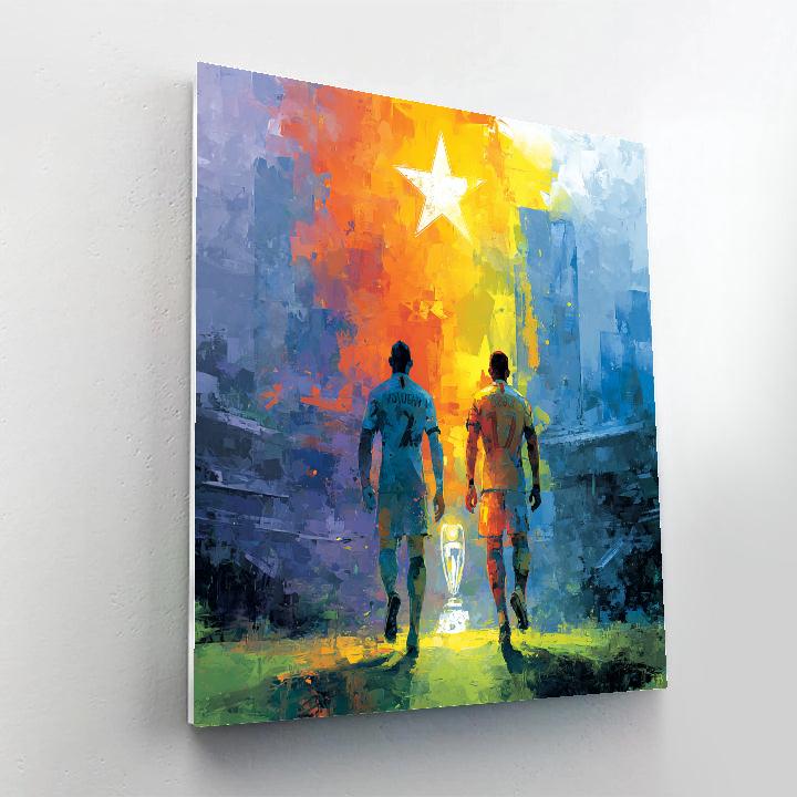 Fifa 2026 Portugal vs Colombia - DIY Painting By Numbers Kit