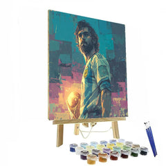Salah Fifa 2026 Lights - DIY Painting By Numbers Kit