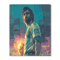 Salah Fifa 2026 Lights - DIY Painting By Numbers Kit