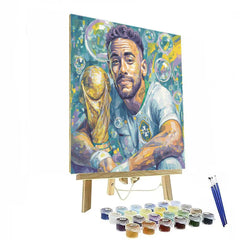 Ronaldinho Fifa 2026 Joy - DIY Painting By Numbers Kit