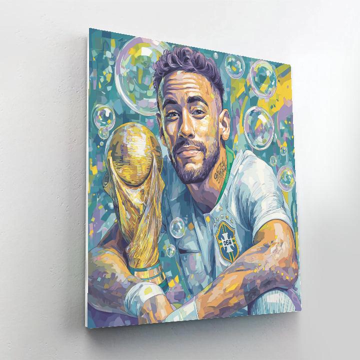 Ronaldinho Fifa 2026 Joy - DIY Painting By Numbers Kit