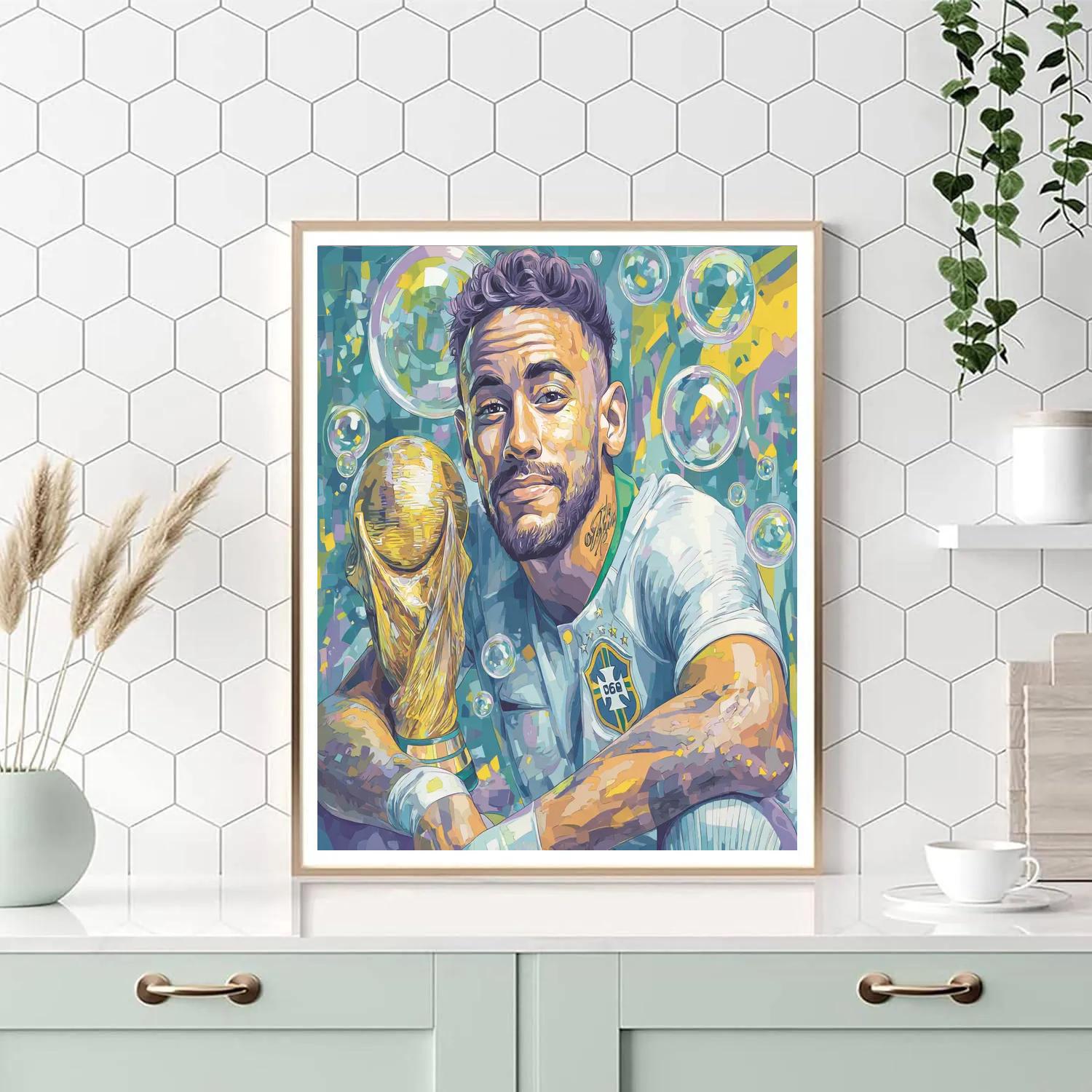 Ronaldinho Fifa 2026 Joy - DIY Painting By Numbers Kit