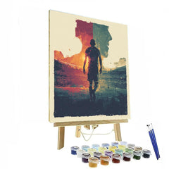 Morocco Fifa 2026 Atlas - DIY Painting By Numbers Kit