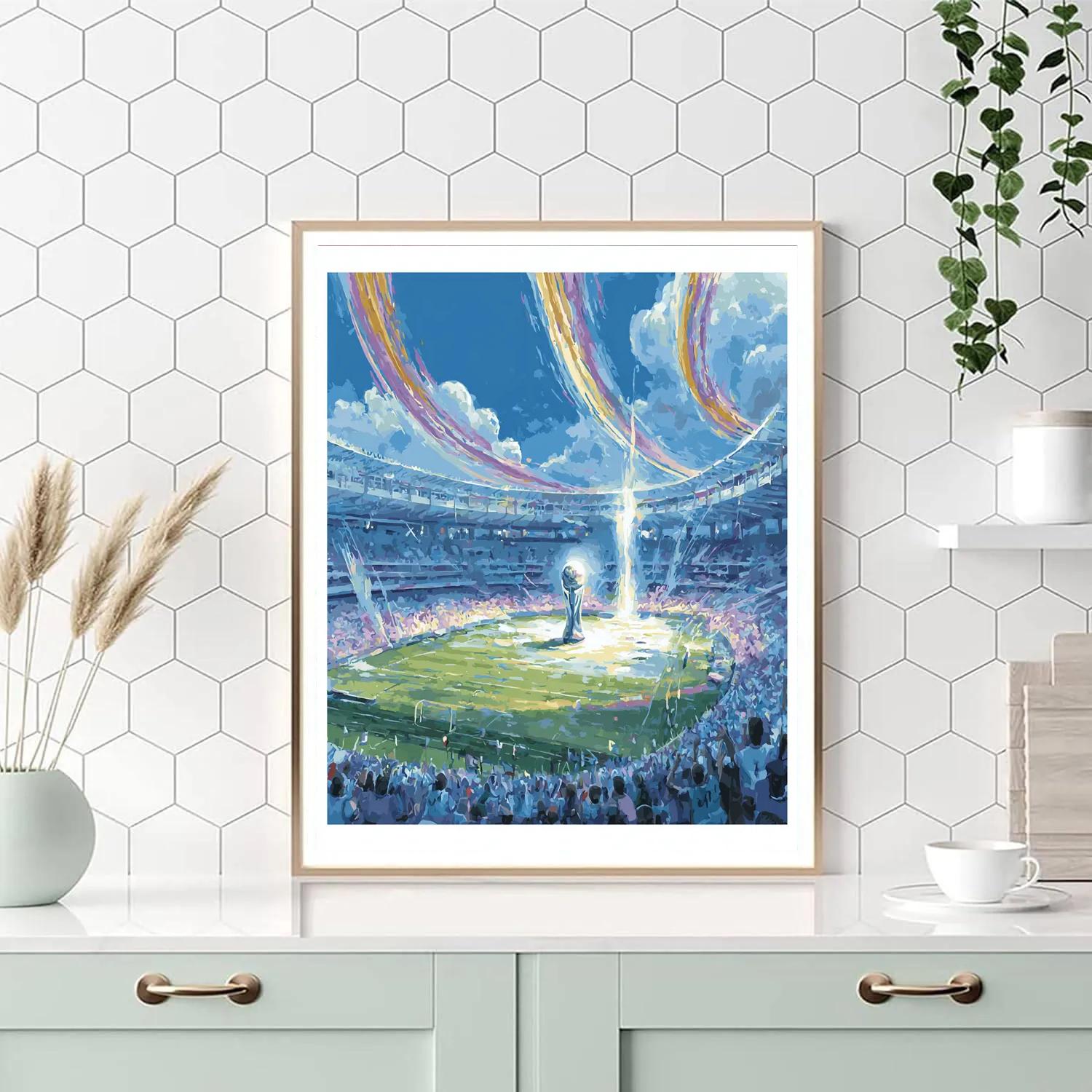 Cabo Verde Fifa 2026 Breeze - DIY Painting By Numbers Kit
