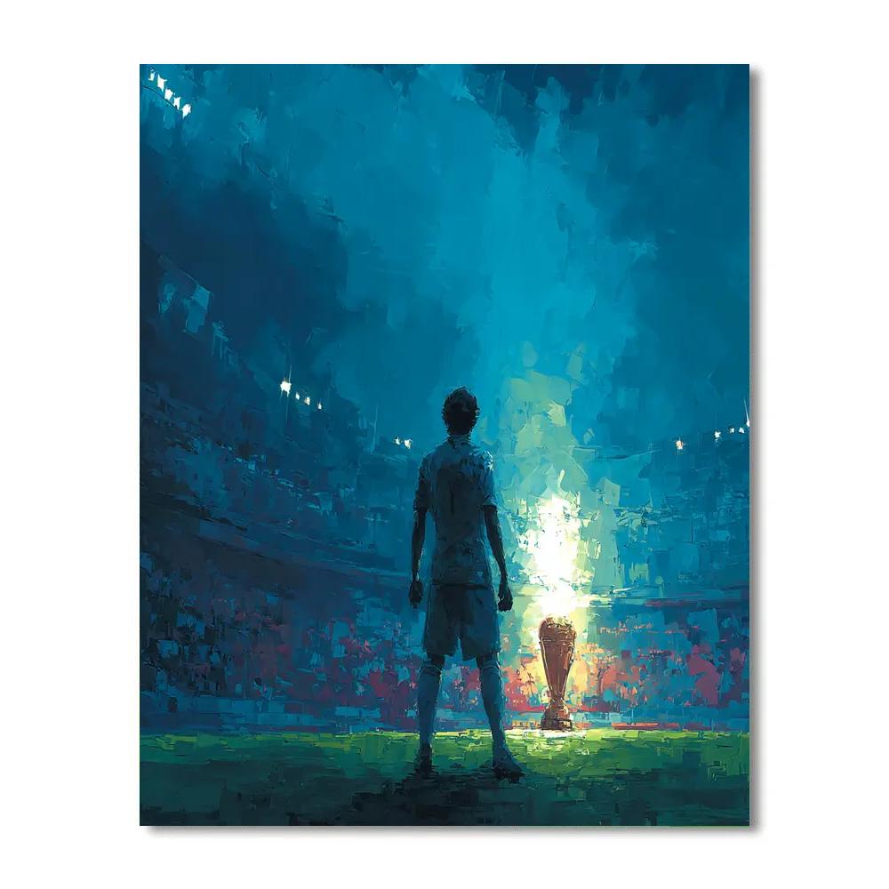 Uzbekistan Fifa 2026 Dawn - DIY Painting By Numbers Kit