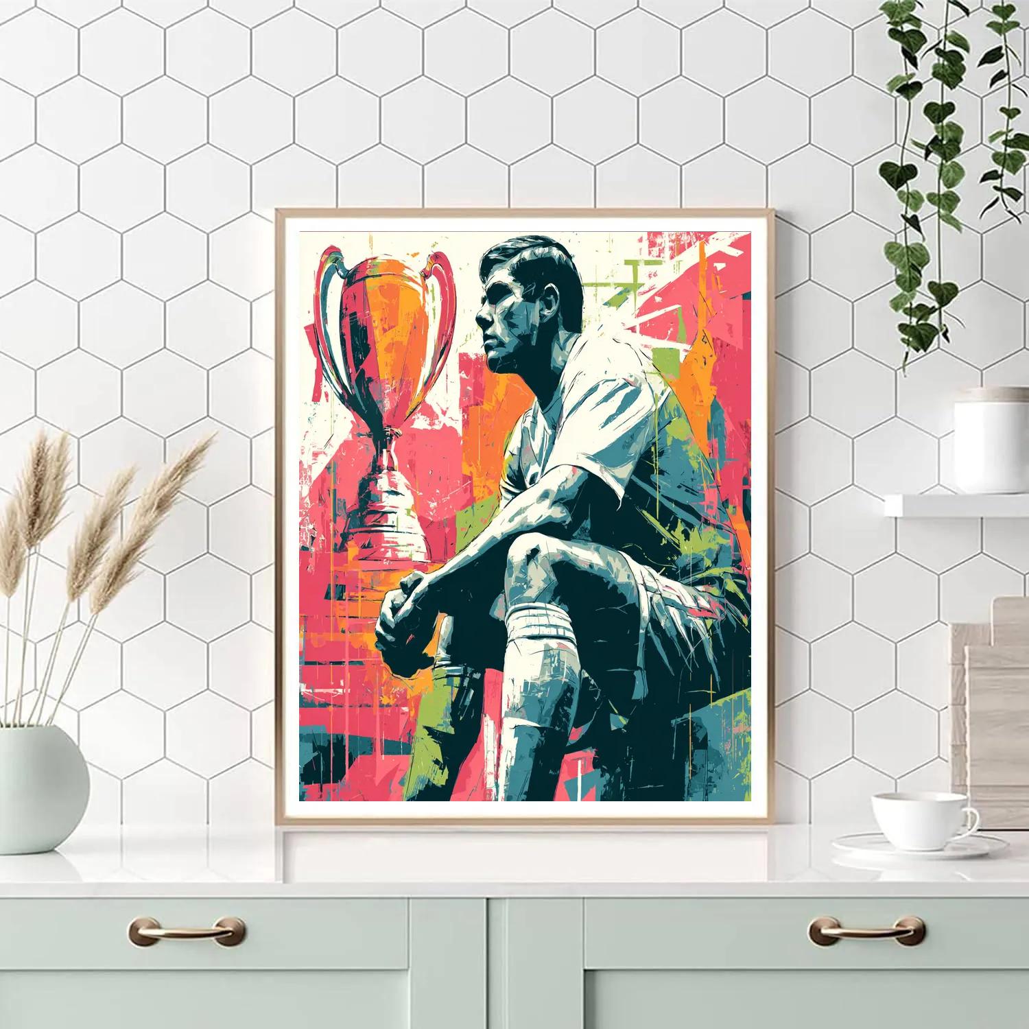 Jordan Fifa 2026 Red - DIY Painting By Numbers Kit