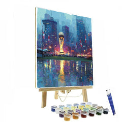 Seattle Fifa 2026 Rainlight - DIY Painting By Numbers Kit