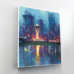 Seattle Fifa 2026 Rainlight - DIY Painting By Numbers Kit