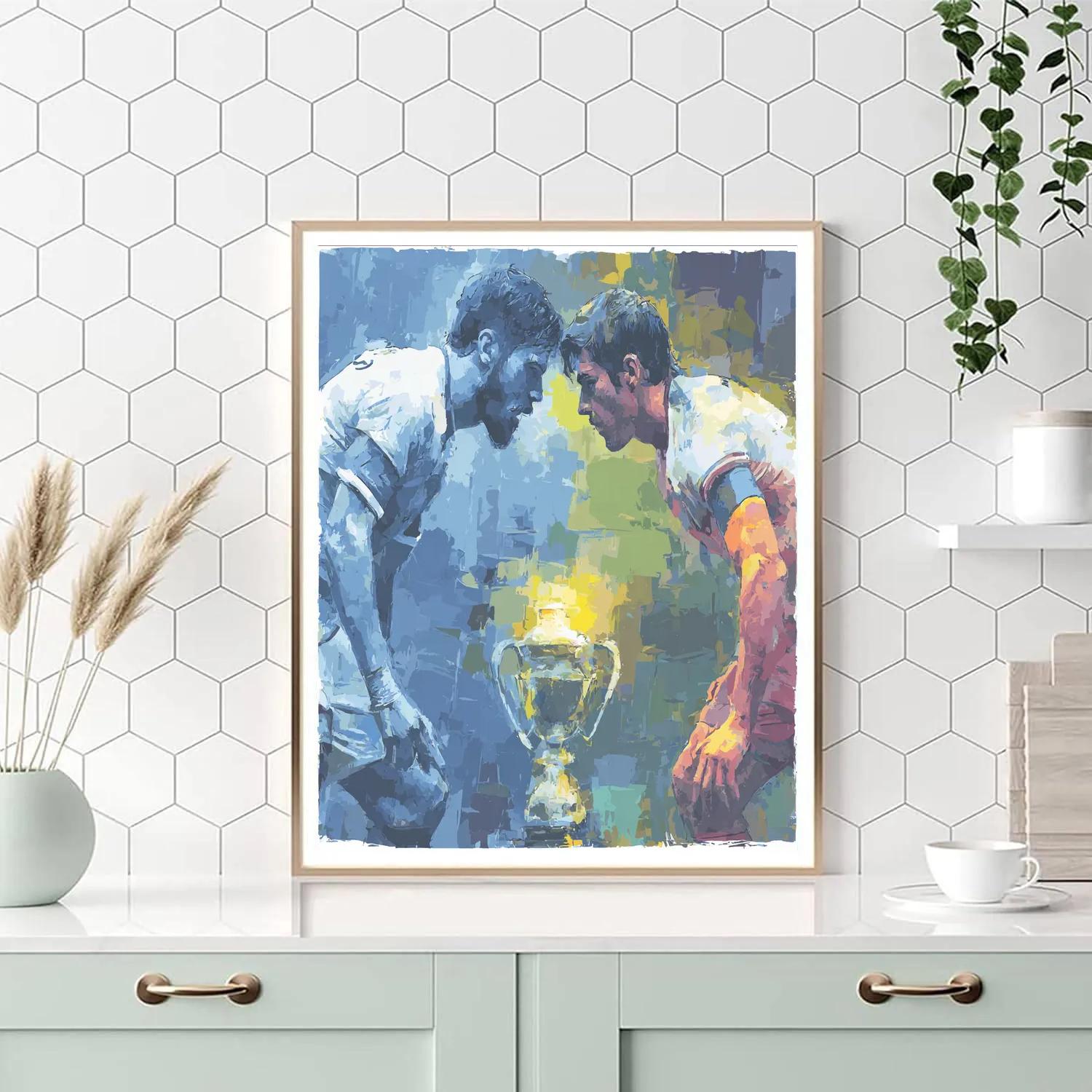 Fifa 2026 France vs Senegal - DIY Painting By Numbers Kit