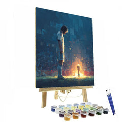 Fifa 2026 Salah Lights - DIY Painting By Numbers Kit