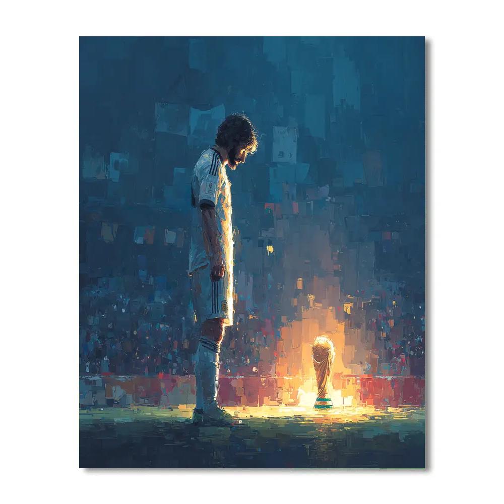 Fifa 2026 Salah Lights - DIY Painting By Numbers Kit