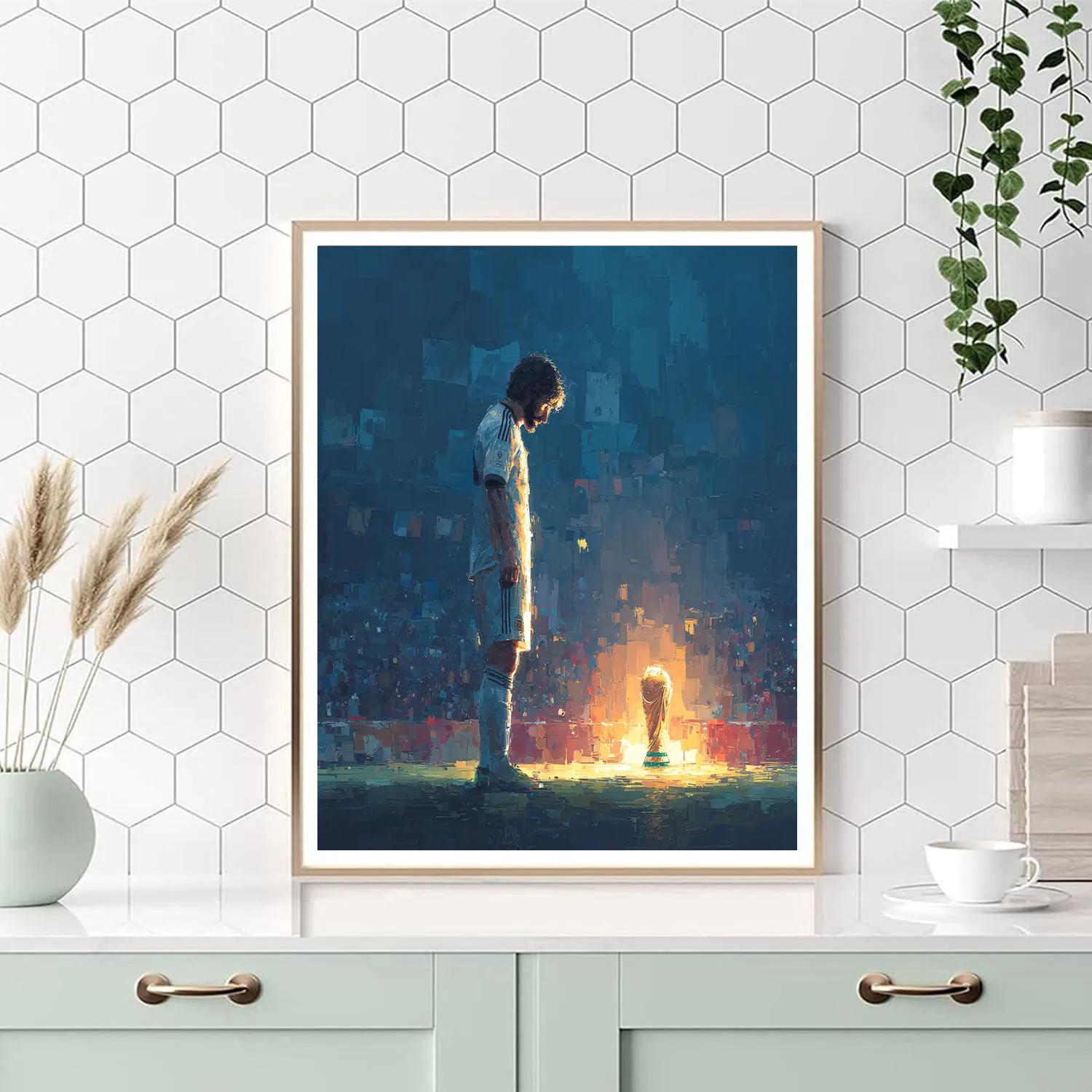 Fifa 2026 Salah Lights - DIY Painting By Numbers Kit