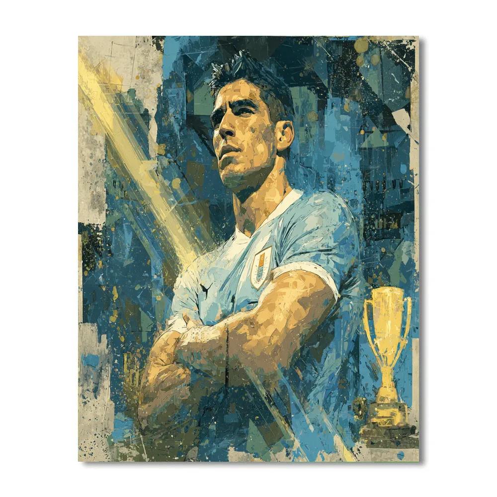 Fifa 2026 Valverde Flame - DIY Painting By Numbers Kit