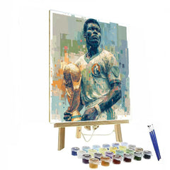 Fifa 2026 Drogba Power - DIY Painting By Numbers Kit