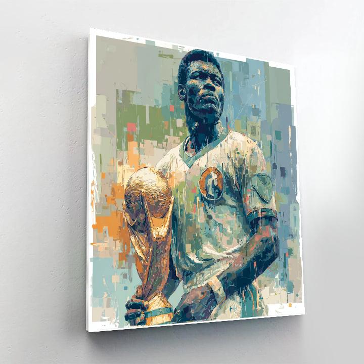 Fifa 2026 Drogba Power - DIY Painting By Numbers Kit
