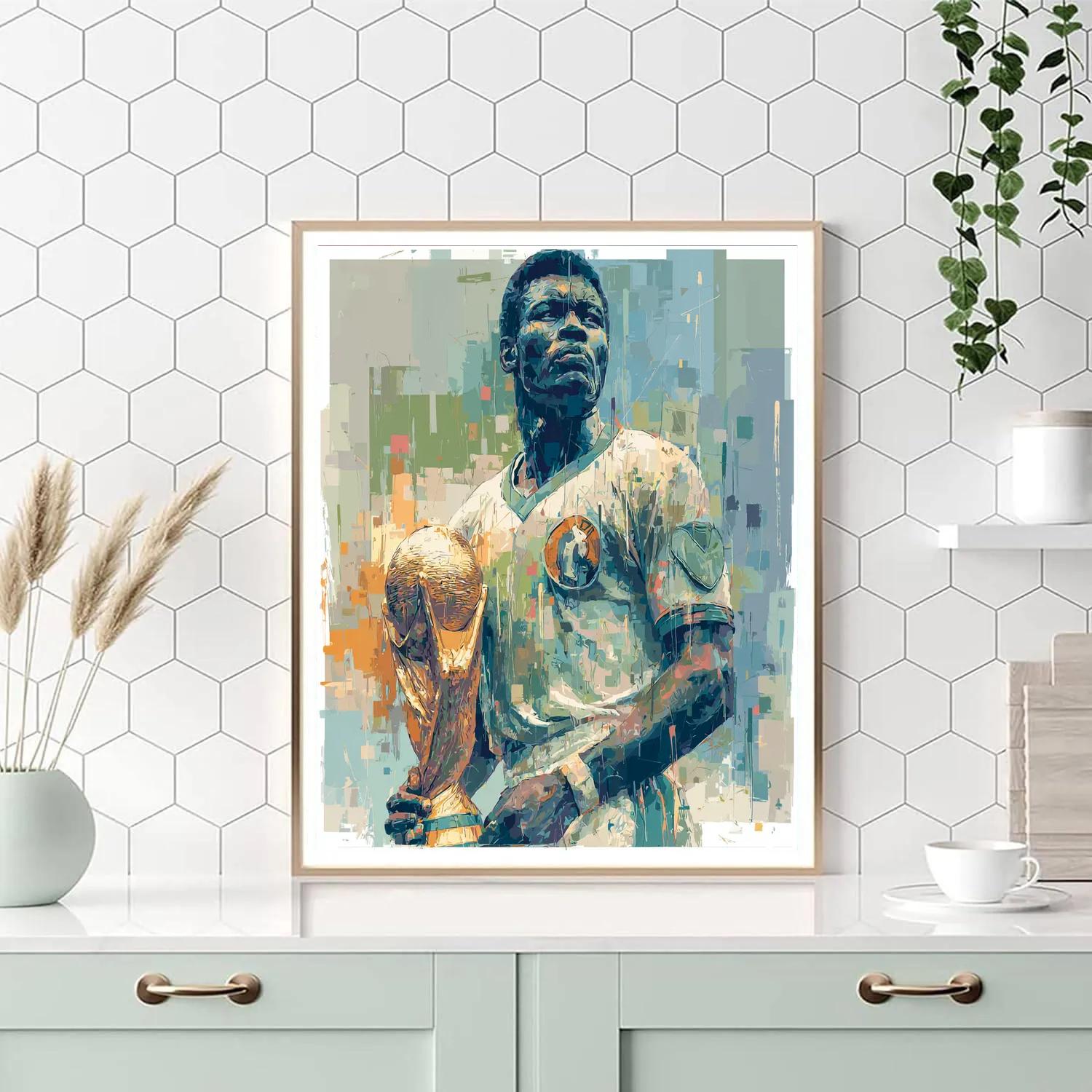 Fifa 2026 Drogba Power - DIY Painting By Numbers Kit