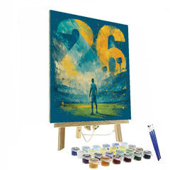 Curaçao Fifa 2026 Blue - DIY Painting By Numbers Kit