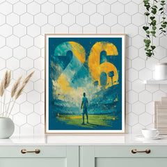 Curaçao Fifa 2026 Blue - DIY Painting By Numbers Kit