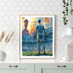 Uzbekistan Fifa 2026 Dawn - DIY Painting By Numbers Kit