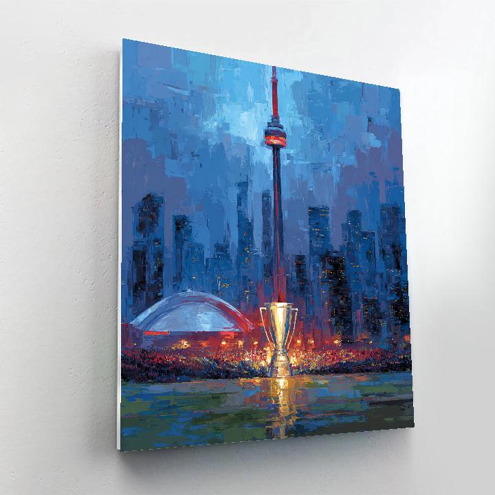 Canada Fifa 2026 Lights - DIY Painting By Numbers Kit