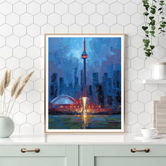 Canada Fifa 2026 Lights - DIY Painting By Numbers Kit
