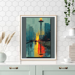 Seattle Fifa 2026 Rainlight - DIY Painting By Numbers Kit