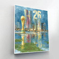 Miami Fifa 2026 Reflection - DIY Painting By Numbers Kit