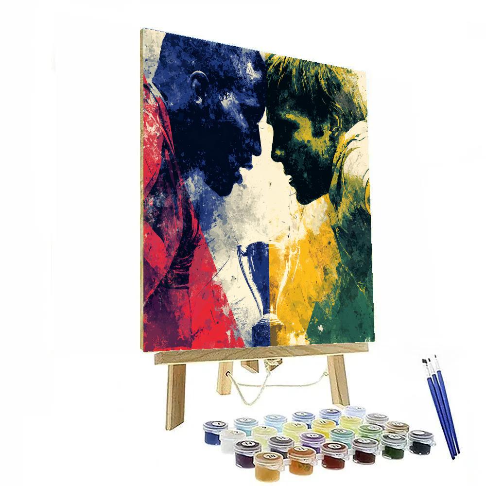 Fifa 2026 USA vs Australia - DIY Painting By Numbers Kit