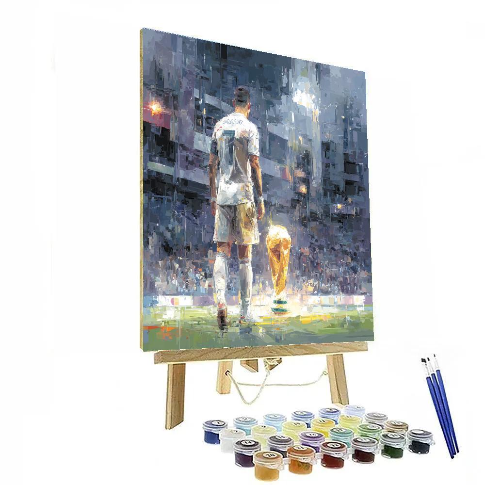Fifa 2026 Salah Lights - DIY Painting By Numbers Kit