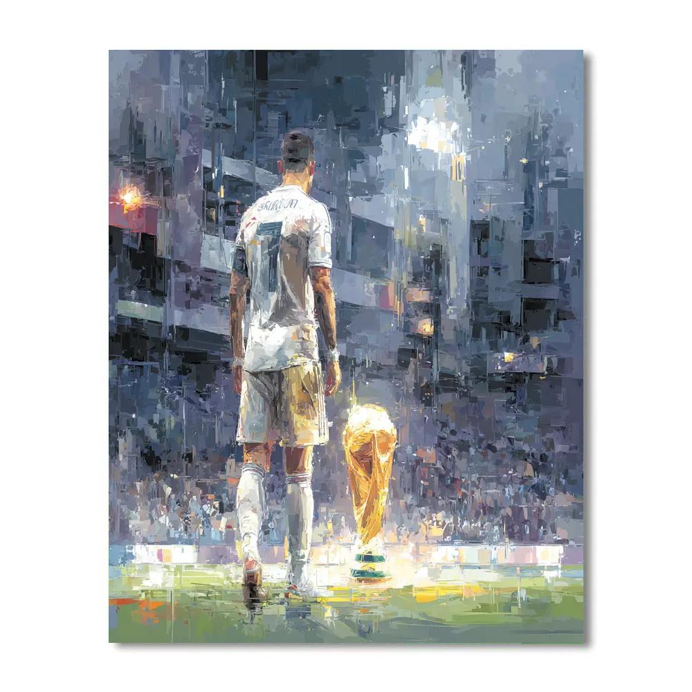 Fifa 2026 Salah Lights - DIY Painting By Numbers Kit