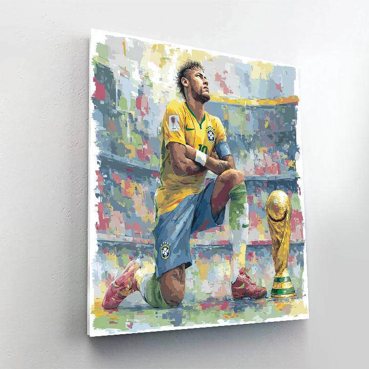 Ronaldinho Fifa 2026 Joy - DIY Painting By Numbers Kit