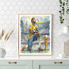 Ronaldinho Fifa 2026 Joy - DIY Painting By Numbers Kit