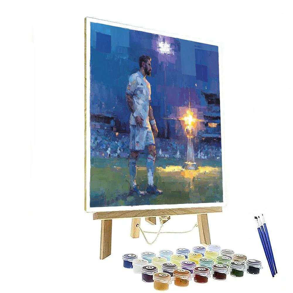 Fifa 2026 Pulisic Glow - DIY Painting By Numbers Kit