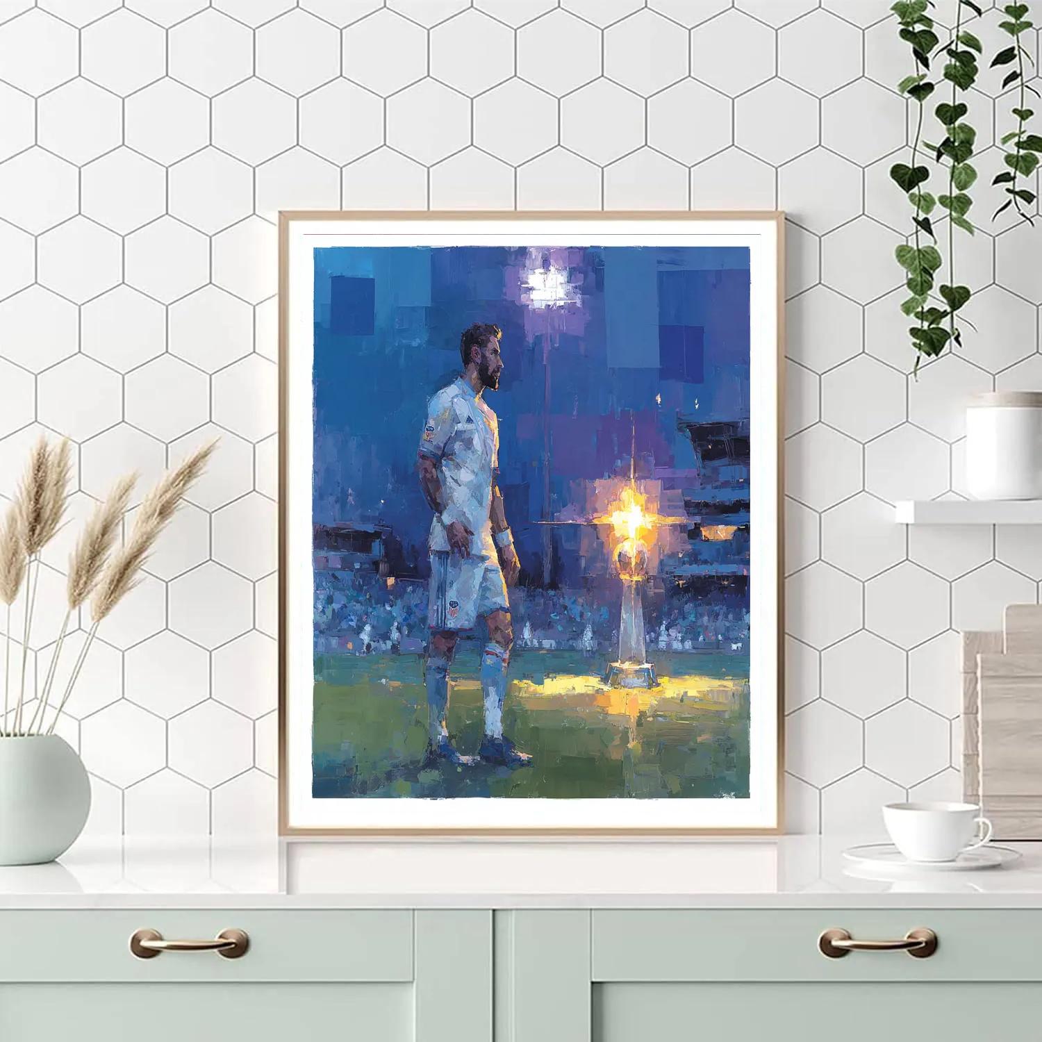 Fifa 2026 Pulisic Glow - DIY Painting By Numbers Kit